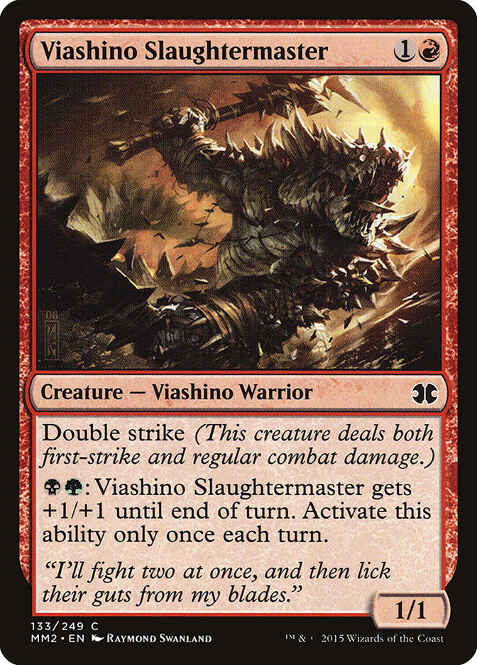 Viashino Slaughtermaster [Modern Masters 2015] | Galaxy Games LLC