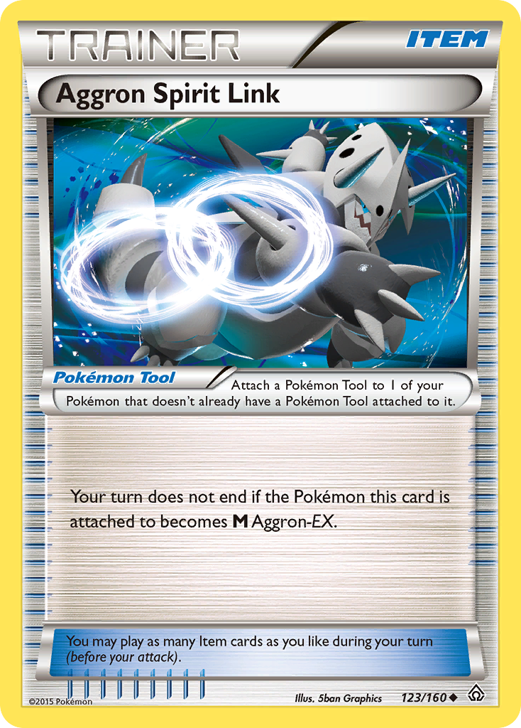 Aggron Spirit Link (123/160) [XY: Primal Clash] | Galaxy Games LLC