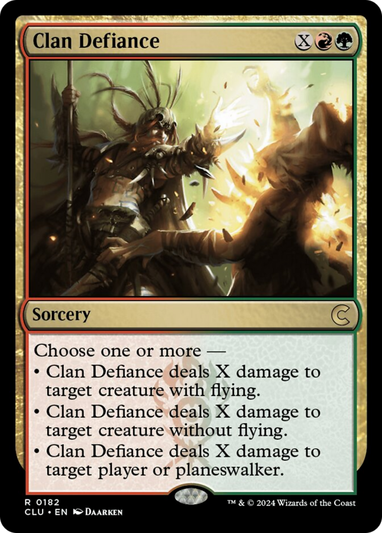 Clan Defiance [Ravnica: Clue Edition] | Galaxy Games LLC