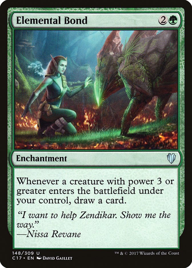 Elemental Bond [Commander 2017] | Galaxy Games LLC