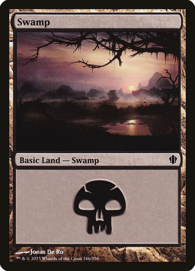 Swamp (346) [Commander 2013] | Galaxy Games LLC