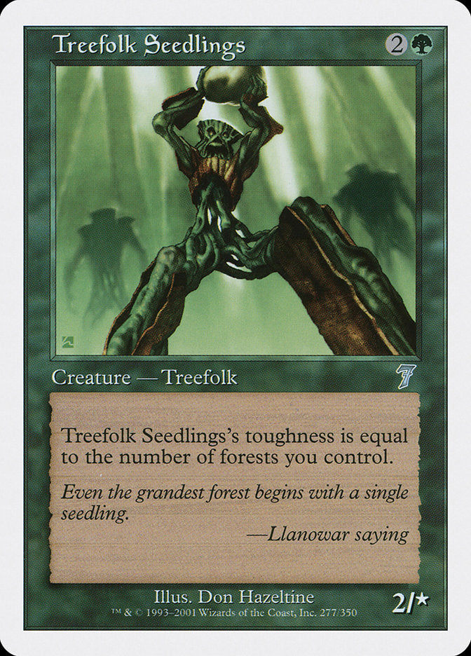 Treefolk Seedlings [Seventh Edition] | Galaxy Games LLC