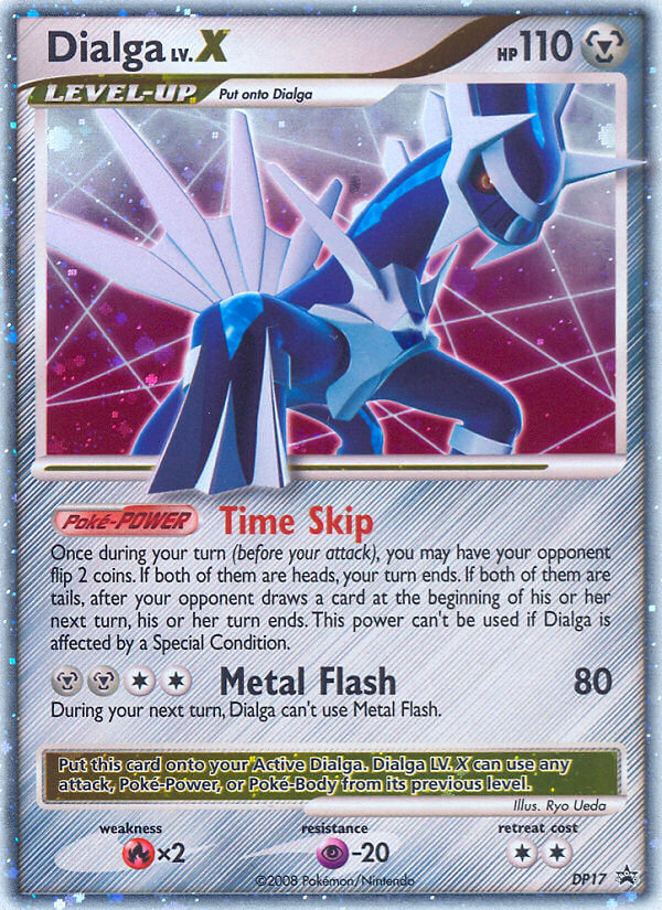 Dialga LV.X (DP17) [Diamond & Pearl: Black Star Promos] | Galaxy Games LLC