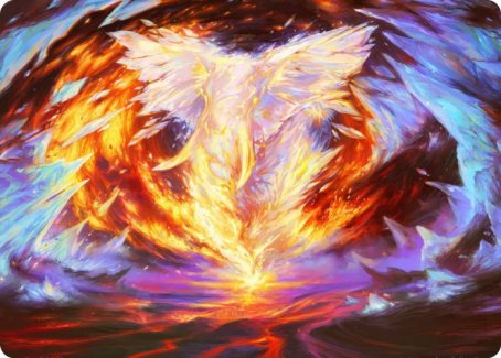 Magma Opus Art Card [Strixhaven: School of Mages Art Series] | Galaxy Games LLC