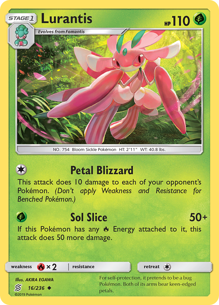 Lurantis (16/236) [Sun & Moon: Unified Minds] | Galaxy Games LLC