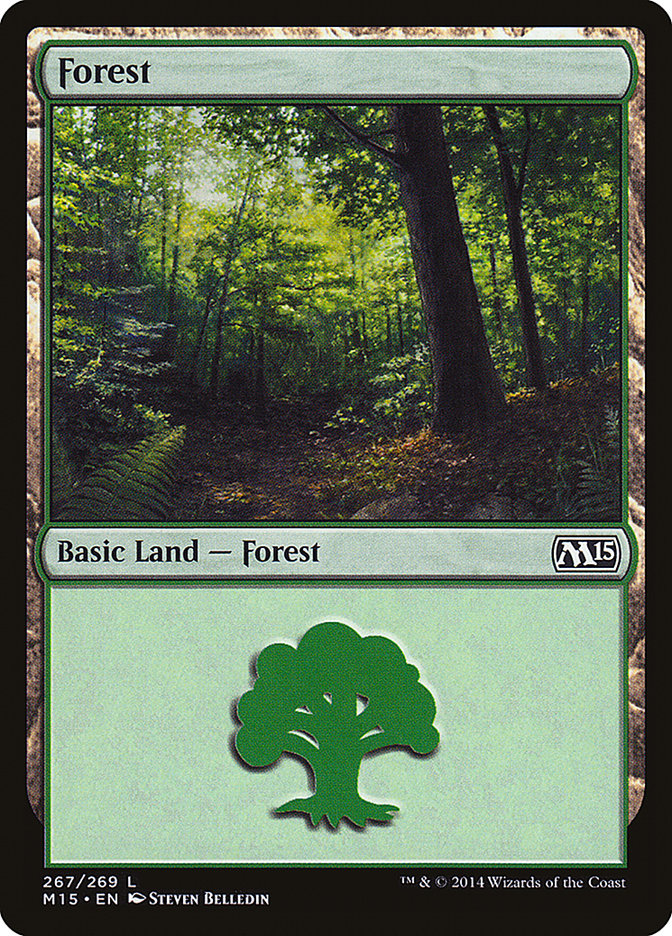 Forest (267) [Magic 2015] | Galaxy Games LLC