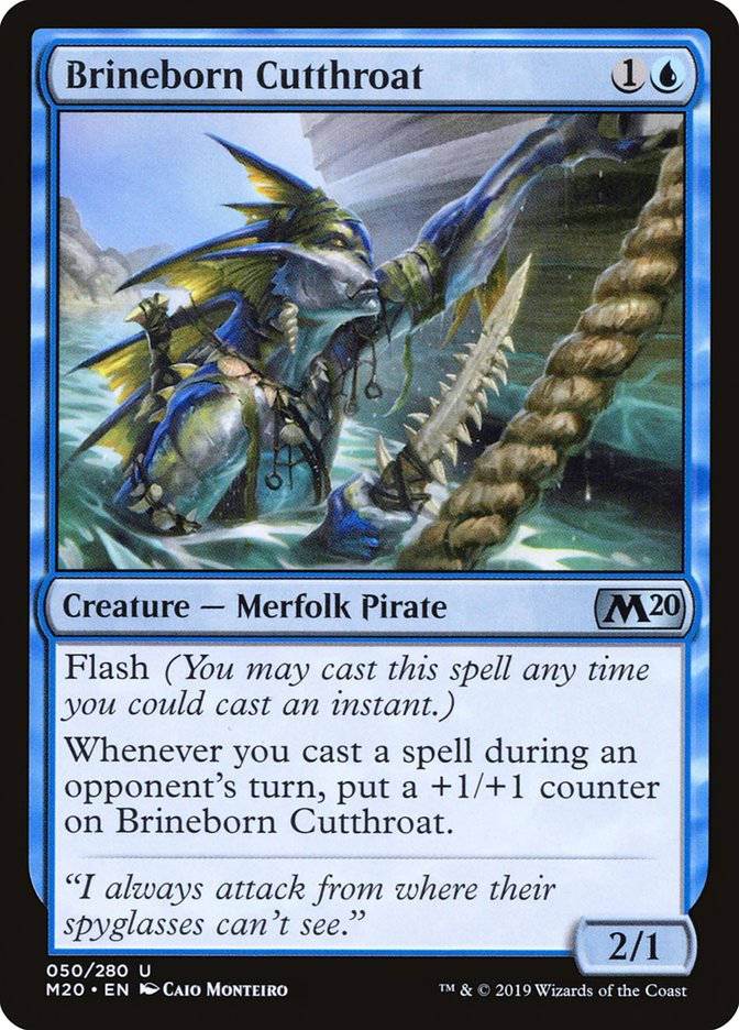 Brineborn Cutthroat [Core Set 2020] | Galaxy Games LLC