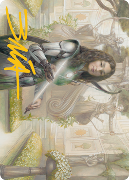 Arcus Acolyte Art Card (Gold-Stamped Signature) [Modern Horizons 2 Art Series] | Galaxy Games LLC