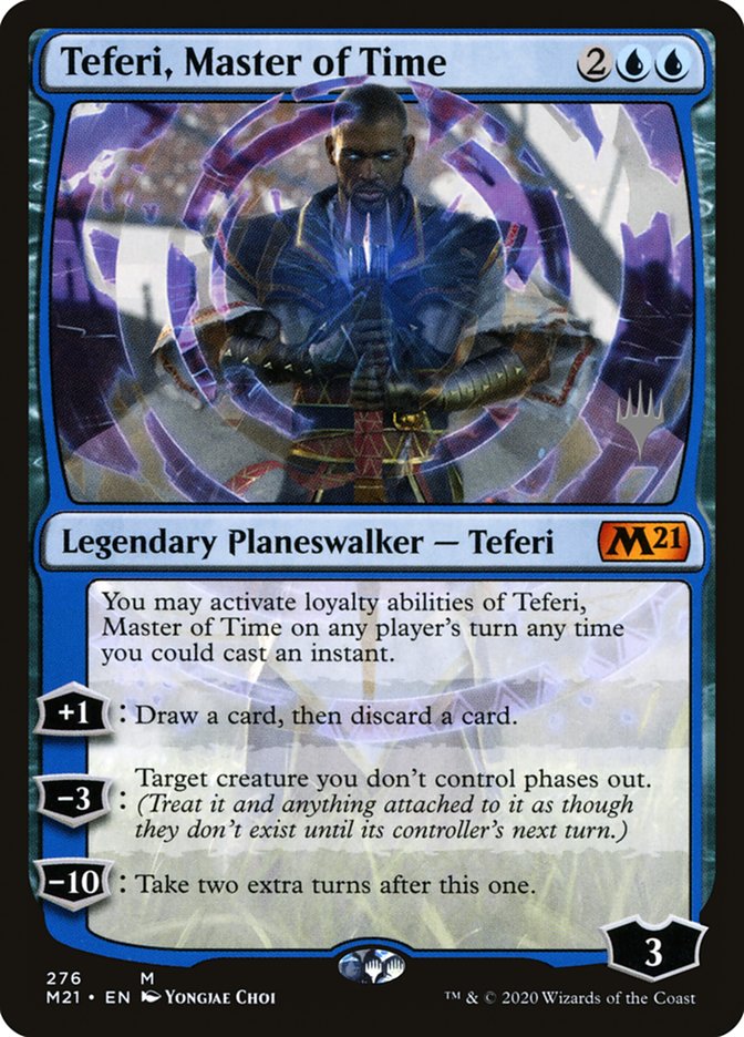 Teferi, Master of Time (Promo Pack) (276) [Core Set 2021 Promos] | Galaxy Games LLC