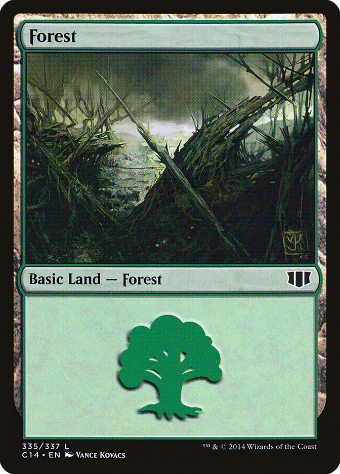 Forest (335) [Commander 2014] | Galaxy Games LLC