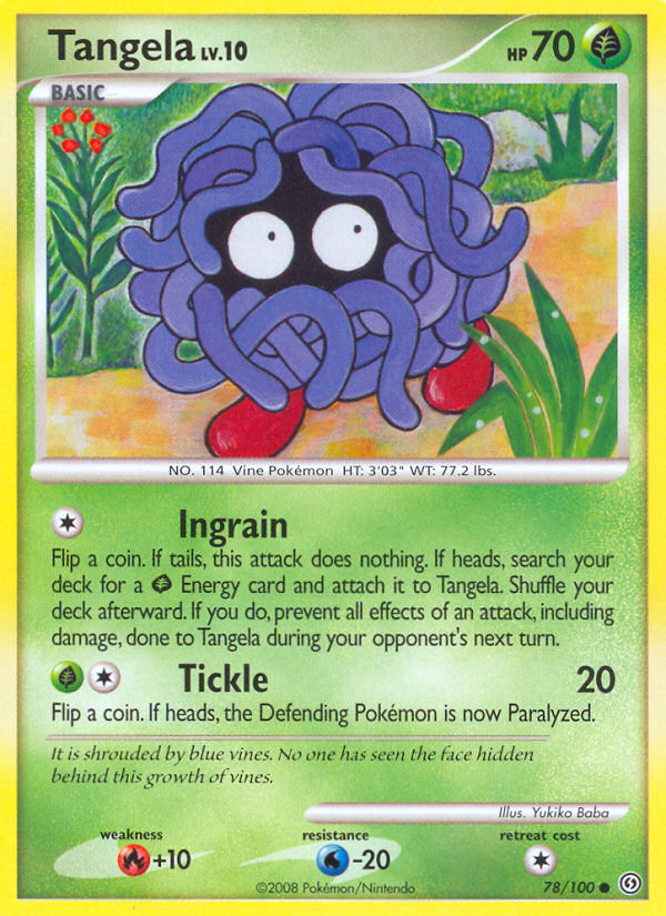 Tangela (78/100) [Diamond & Pearl: Stormfront] | Galaxy Games LLC