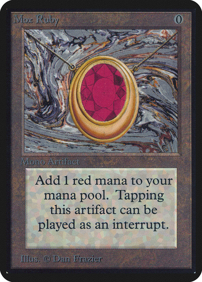 Mox Ruby [Alpha Edition] | Galaxy Games LLC