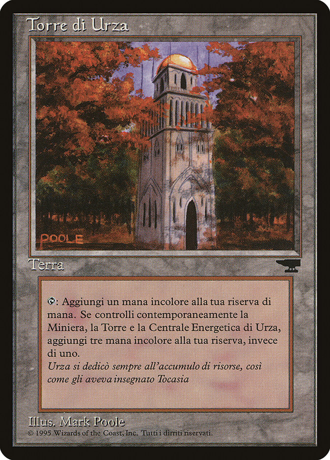 Urza's Tower (Shore) (Italian) - "Torre di Urza" [Rinascimento] | Galaxy Games LLC
