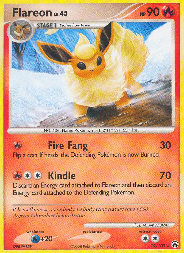 Flareon (19/100) [Diamond & Pearl: Majestic Dawn] | Galaxy Games LLC