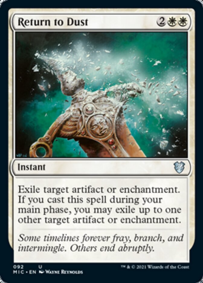 Return to Dust [Innistrad: Midnight Hunt Commander] | Galaxy Games LLC
