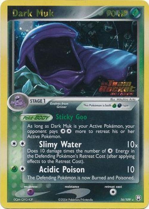 Dark Muk (16/109) (Stamped) [EX: Team Rocket Returns] | Galaxy Games LLC