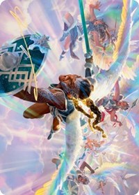 Starnheim Unleashed Art Card (Gold-Stamped Signature) [Kaldheim Art Series] | Galaxy Games LLC