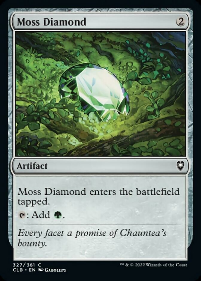Moss Diamond [Commander Legends: Battle for Baldur's Gate] | Galaxy Games LLC