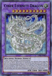 Cyber Eternity Dragon (Green) [LDS2-EN033] Ultra Rare | Galaxy Games LLC