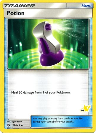 Potion (127/149) (Pikachu Stamp #40) [Battle Academy 2020] | Galaxy Games LLC