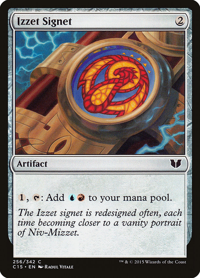 Izzet Signet [Commander 2015] | Galaxy Games LLC