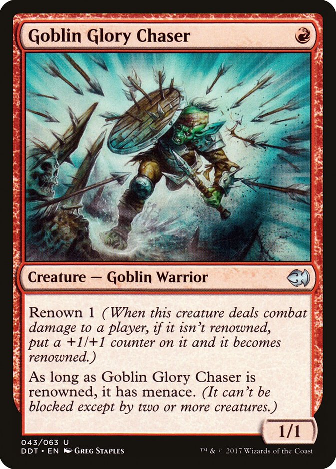 Goblin Glory Chaser [Duel Decks: Merfolk vs. Goblins] | Galaxy Games LLC