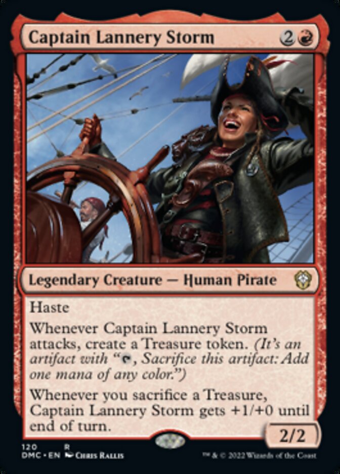 Captain Lannery Storm [Dominaria United Commander] | Galaxy Games LLC