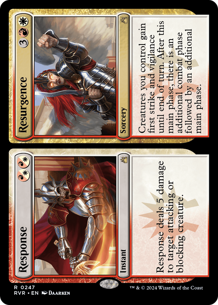 Response // Resurgence [Ravnica Remastered] | Galaxy Games LLC