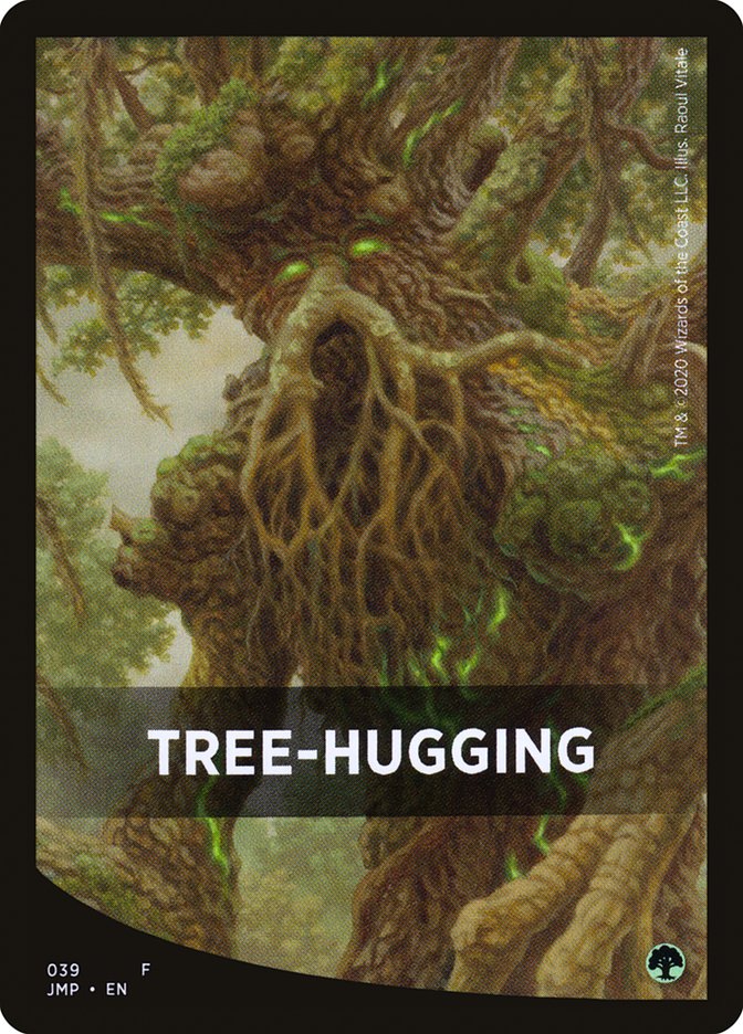 Tree-Hugging Theme Card [Jumpstart Front Cards] | Galaxy Games LLC