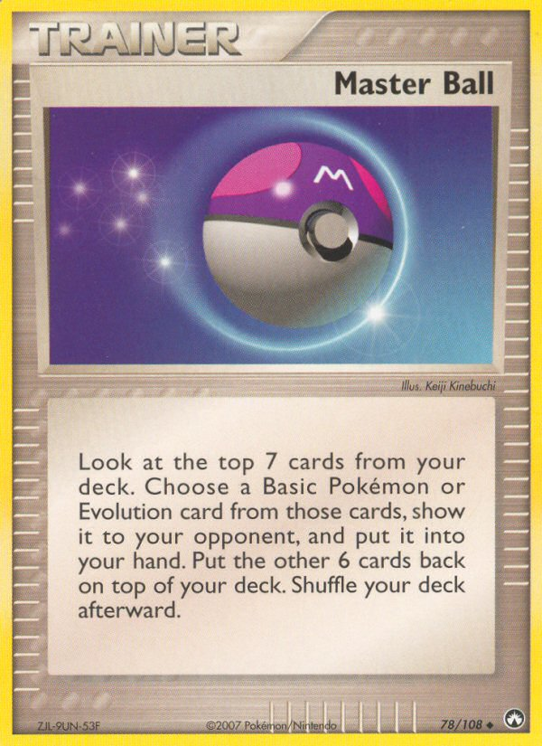 Master Ball (78/108) [EX: Power Keepers] | Galaxy Games LLC