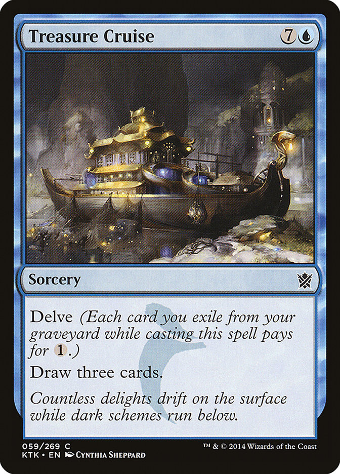 Treasure Cruise [Khans of Tarkir] | Galaxy Games LLC