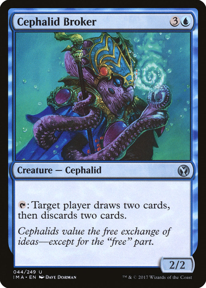 Cephalid Broker [Iconic Masters] | Galaxy Games LLC