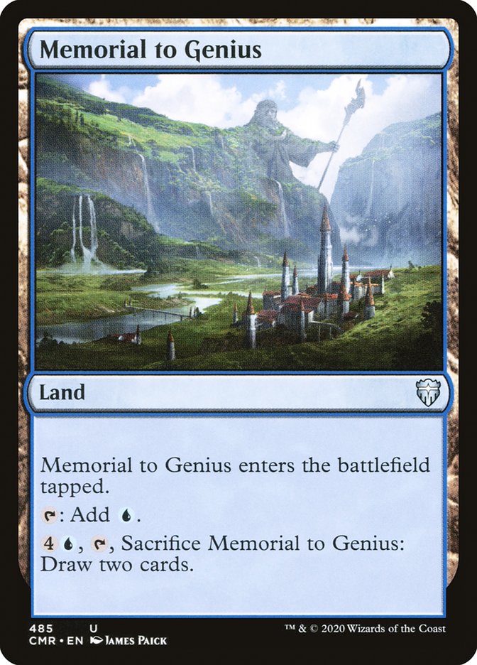 Memorial to Genius [Commander Legends] | Galaxy Games LLC