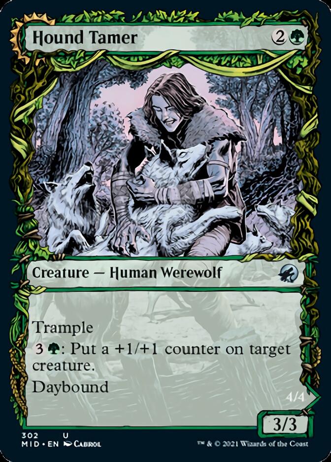 Hound Tamer // Untamed Pup (Showcase Equinox) [Innistrad: Midnight Hunt] | Galaxy Games LLC