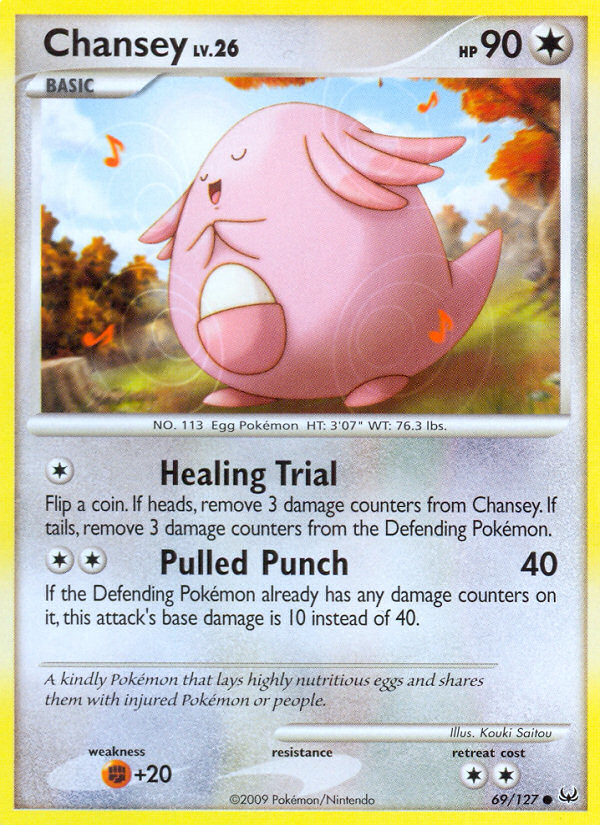 Chansey (69/127) [Platinum: Base Set] | Galaxy Games LLC