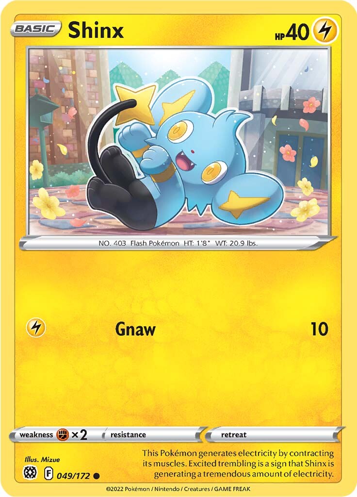 Shinx (049/172) [Sword & Shield: Brilliant Stars] | Galaxy Games LLC