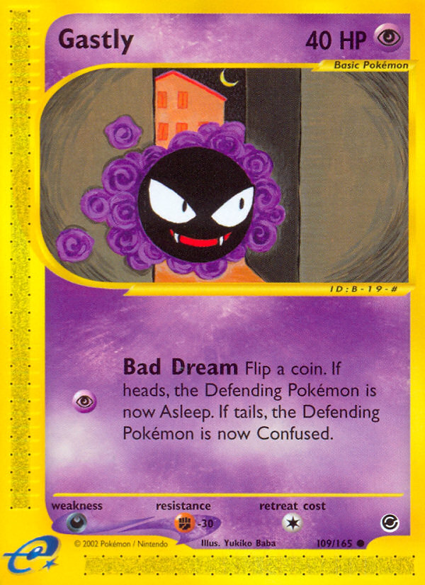 Gastly (109/165) [Expedition: Base Set] | Galaxy Games LLC