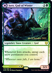 Jorn, God of Winter // Kaldring, the Rimestaff [Kaldheim Prerelease Promos] | Galaxy Games LLC