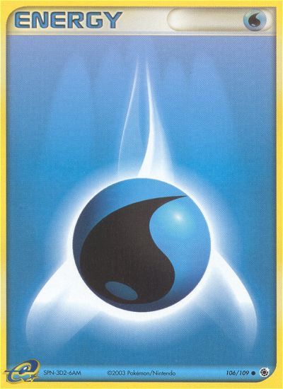 Water Energy (106/109) [EX: Ruby & Sapphire] | Galaxy Games LLC