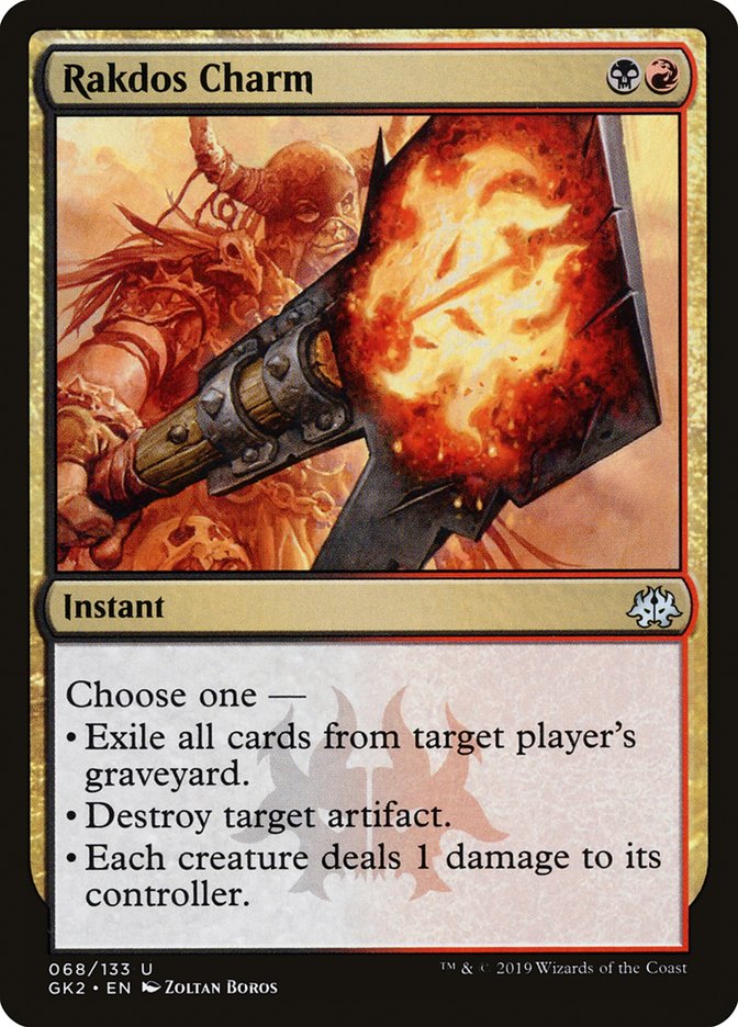 Rakdos Charm [Ravnica Allegiance Guild Kit] | Galaxy Games LLC