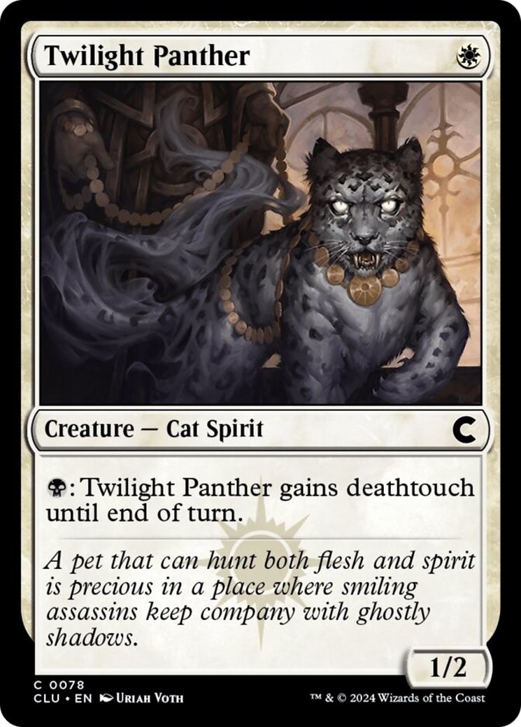 Twilight Panther [Ravnica: Clue Edition] | Galaxy Games LLC