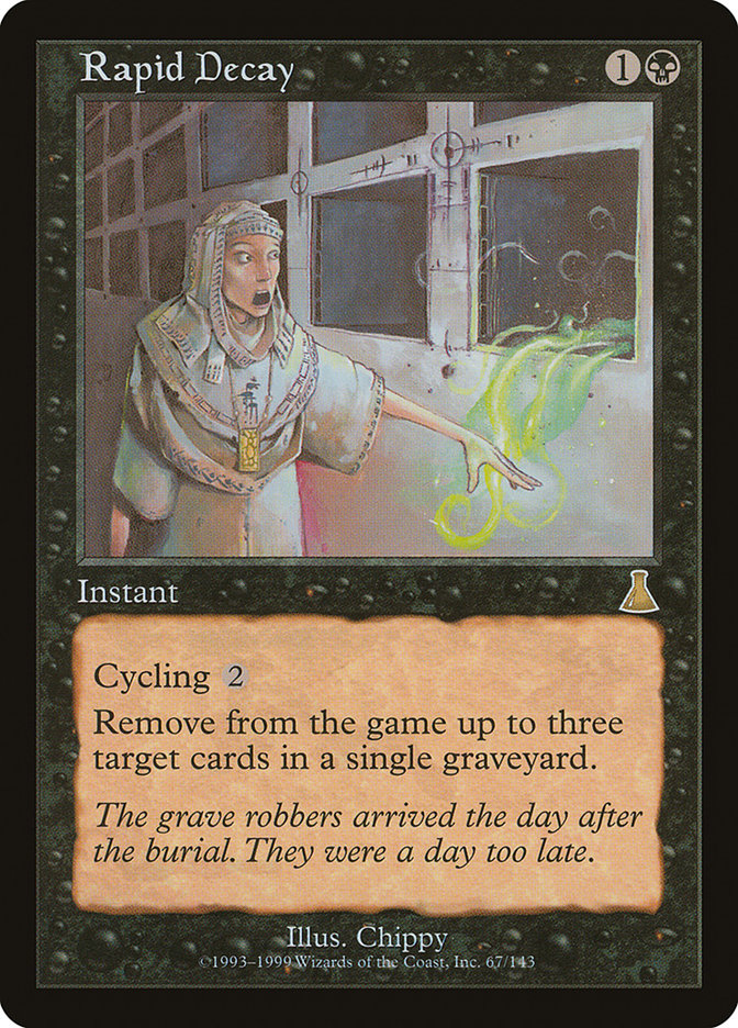 Rapid Decay [Urza's Destiny] | Galaxy Games LLC