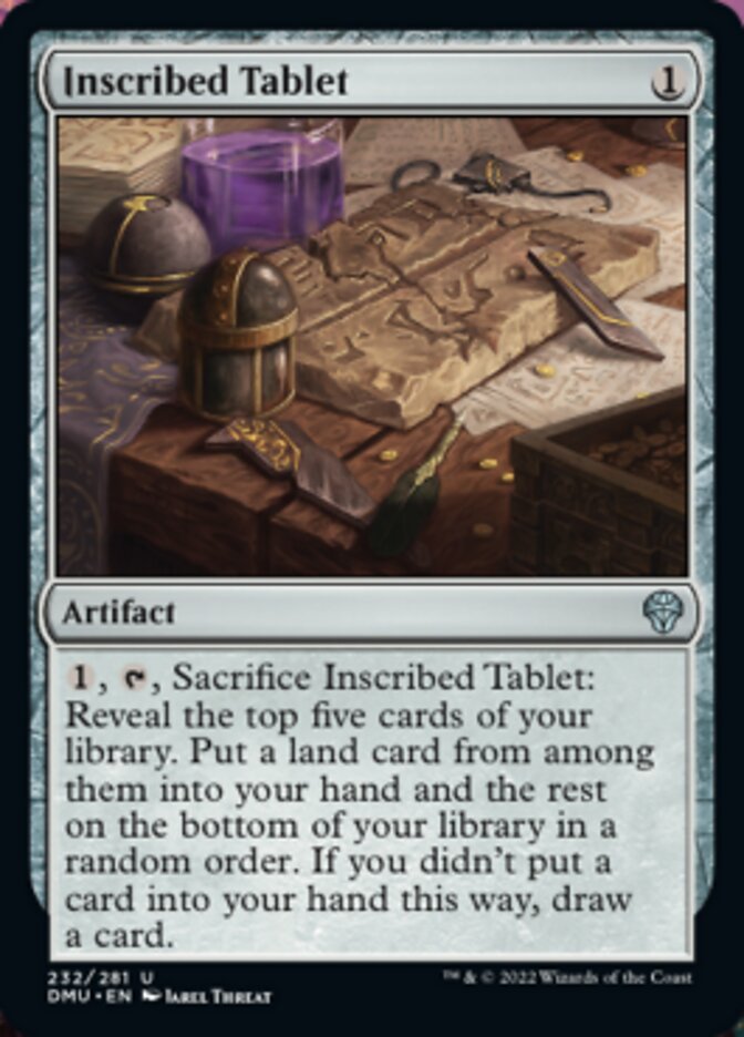 Inscribed Tablet [Dominaria United] | Galaxy Games LLC