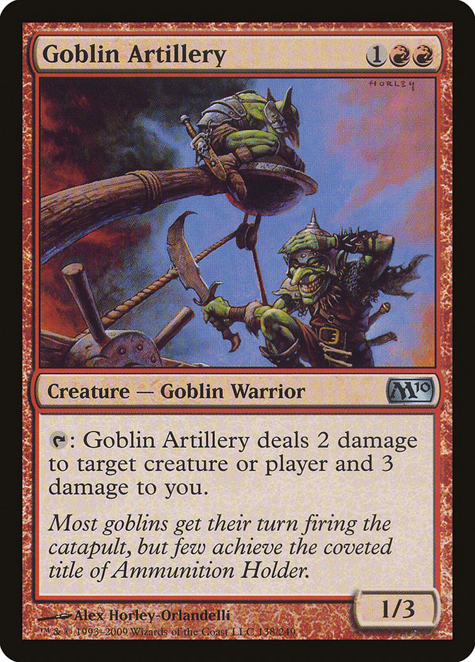 Goblin Artillery [Magic 2010] | Galaxy Games LLC