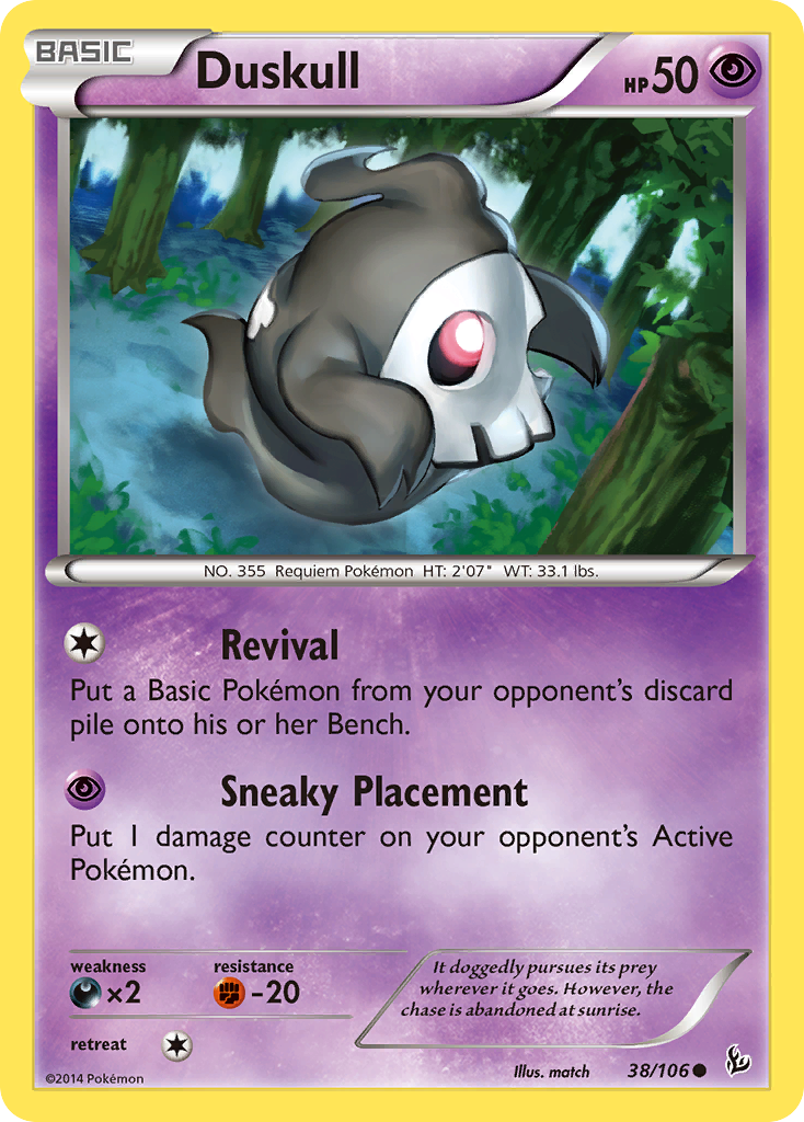 Duskull (38/106) [XY: Flashfire] | Galaxy Games LLC