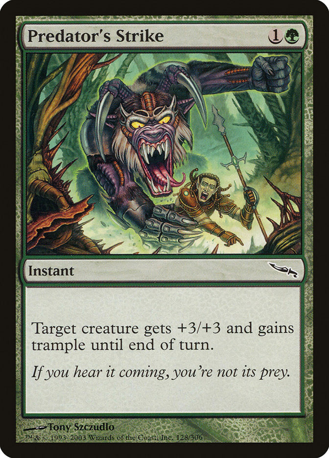 Predator's Strike [Mirrodin] | Galaxy Games LLC