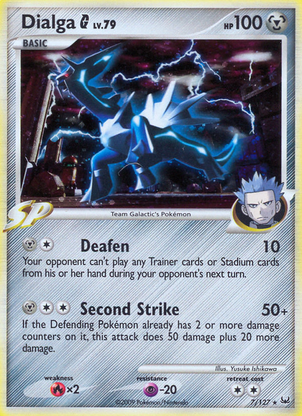 Dialga G (7/127) [Platinum: Base Set] | Galaxy Games LLC