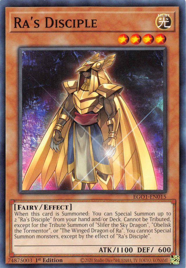 Ra's Disciple [EGO1-EN015] Common | Galaxy Games LLC