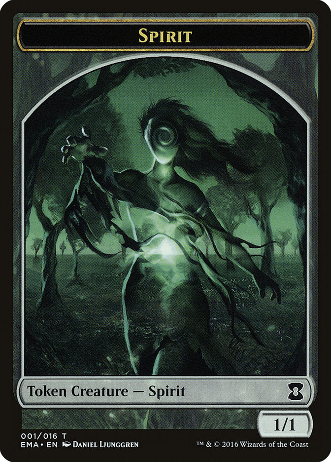Spirit Token (001/016) [Eternal Masters Tokens] | Galaxy Games LLC