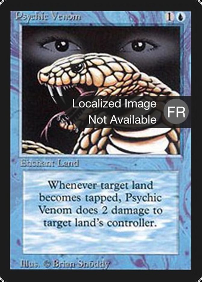 Psychic Venom [Foreign Black Border] | Galaxy Games LLC